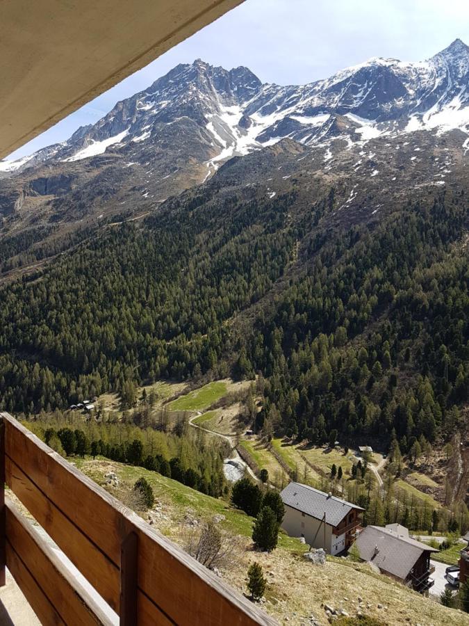 Le Panorama - Appartement 54 A Arolla Face Aux Montagnes A 150M Des Pistes Evolène Exteriér fotografie