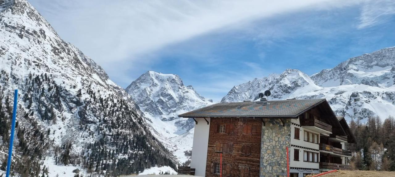 Le Panorama - Appartement 54 A Arolla Face Aux Montagnes A 150M Des Pistes Evolène Exteriér fotografie