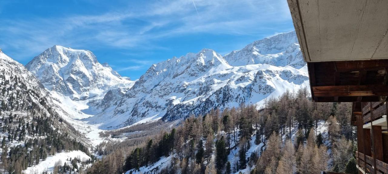 Le Panorama - Appartement 54 A Arolla Face Aux Montagnes A 150M Des Pistes Evolène Exteriér fotografie