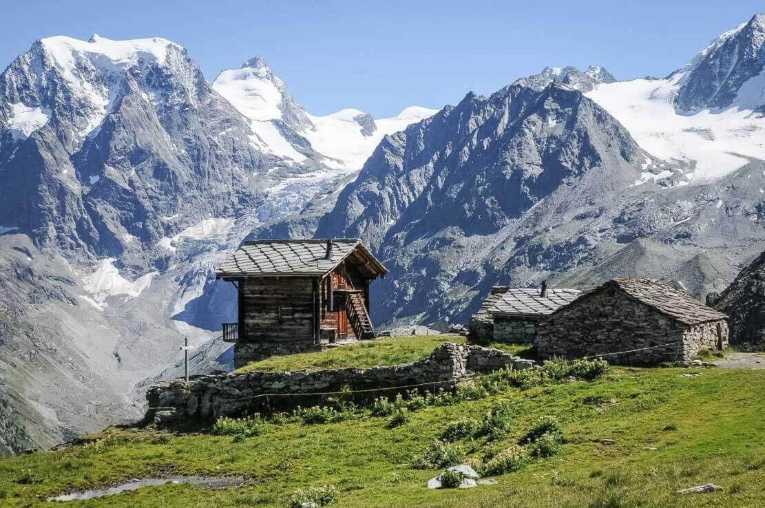Le Panorama - Appartement 54 A Arolla Face Aux Montagnes A 150M Des Pistes Evolène Exteriér fotografie
