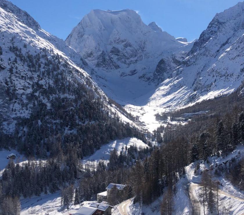 Le Panorama - Appartement 54 A Arolla Face Aux Montagnes A 150M Des Pistes Evolène Exteriér fotografie