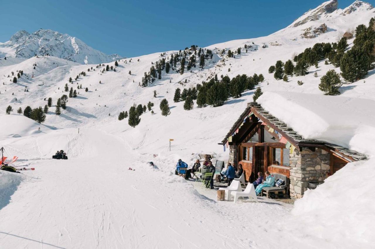 Le Panorama - Appartement 54 A Arolla Face Aux Montagnes A 150M Des Pistes Evolène Exteriér fotografie