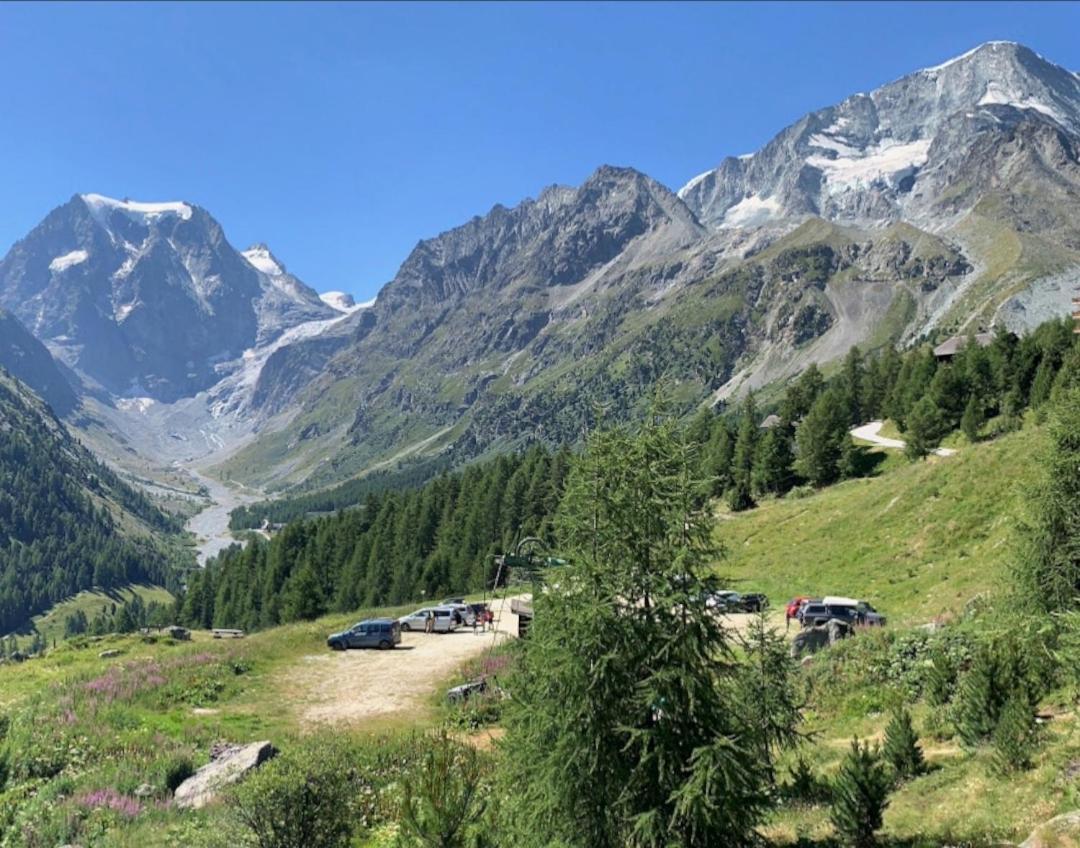 Le Panorama - Appartement 54 A Arolla Face Aux Montagnes A 150M Des Pistes Evolène Exteriér fotografie